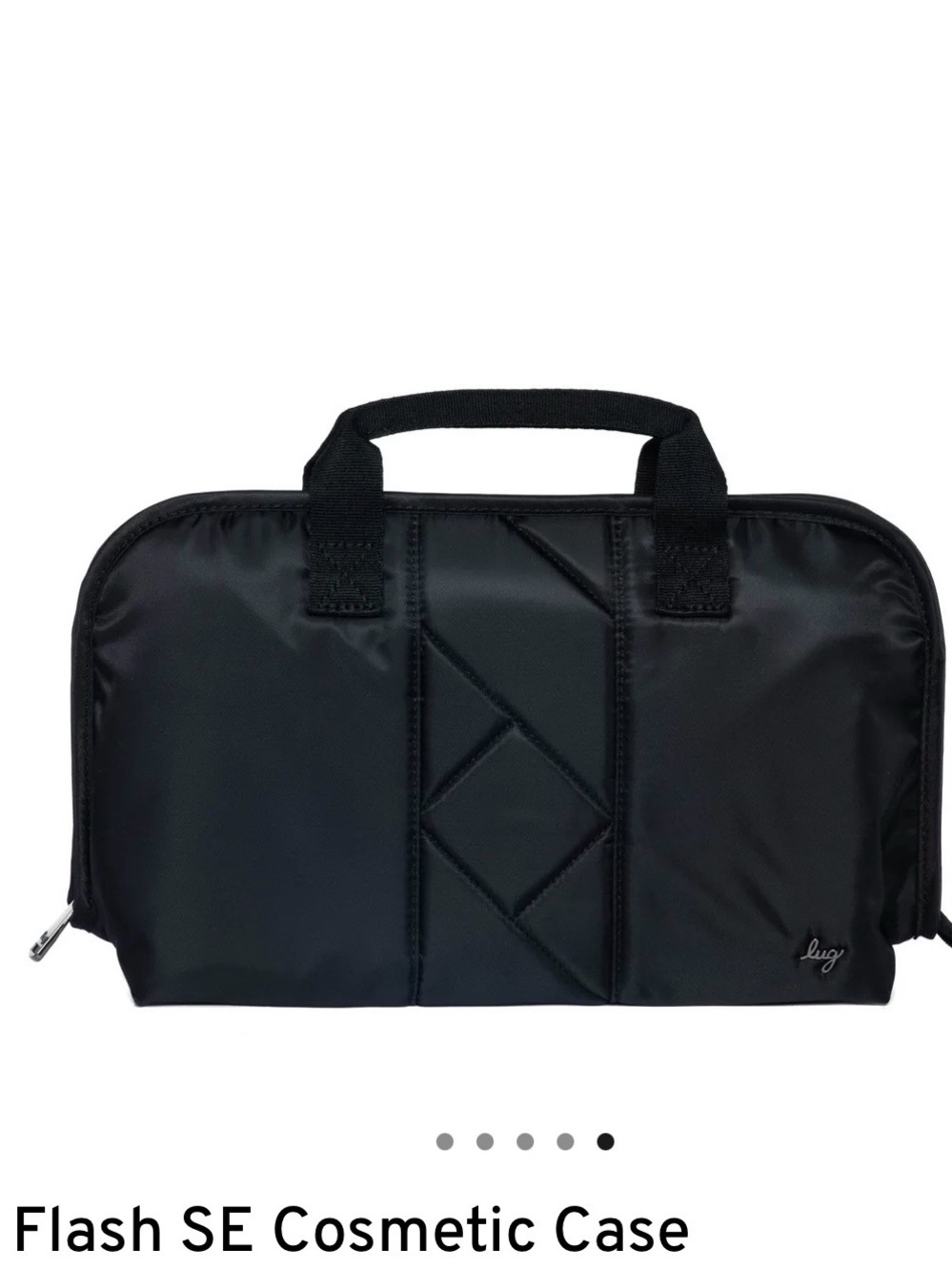NWT- lug Black Flash SE Travel Toiletry Bag